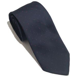 Men's Tie Dark Blue Red